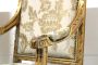 Pair of Louis XVI Baroque armchairs