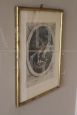 Pair of antique prints dedicated to the Marquise Madame de Montesquiou