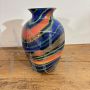 Eos 2249 vase by Ottavio Missoni in multicolored Murano glass, 1980s