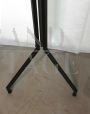 Vintage black metal coat stand, 1960s