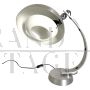 Ministerial lamp in aluminum attributed to Angelo Lelli for ArredoLuce