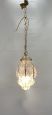 Murano glass lantern pendant light attr. AVEM