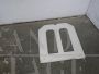 Vintage Iron Letter M for Sign, 1950s