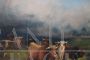 Gibb Thomas Henry - Antique landscape painting with cows