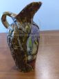 Vintage ceramic jug by Serafino Volpi for Deruta