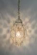 Murano glass lantern chandelier attr. AVEM