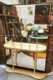 Vintage entrance console with mirror, 1950s Italy