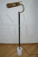 70's floor lamp in brass with marble base
