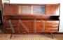 Ico Parisi style Italian mid-century buffet and hutch sideboard