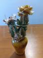 Capodimonte ceramic flower vase