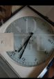 Large Sailing Time wall clock in Murano glass