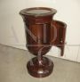 Empire style vintage mahogany bedside table-cabinet