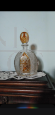 Art Deco crystal whiskey bottle