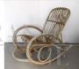 Bamboo rocking chair                            