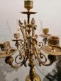 Clock and candelabra from the second half of the 19th century