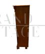 Antique Biedermeier small cabinet in mahogany feather
