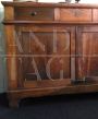 Late 19th century Lombard oak sideboard