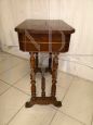 Antique sewing table from the end of the 19th century