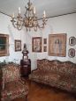  Louis XV style Bergère living room set with floral sofa and armchairs