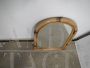 Vintage 1960s bamboo mirror