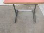Vintage 1950s school desk in formica