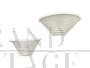 Pair of Egisto wall lights by Angelo Mangiarotti for Artemide, 1980s