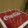 Original vintage Coca Cola square table