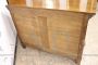 Antique inlaid walnut chest of drawers from the Charles X era