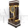 Charles X table pendulum clock in inlaid rosewood '800