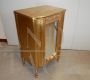 Vintage gilt cabinet with mirror, 1920s - 1930s