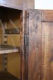 Antique Lombard wardrobe from the early 19th century in solid poplar