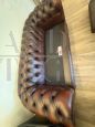 Original Chesterfield sofa and 2 armchairs set