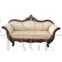Antique sofa from the Louis Philippe era, 19th century