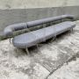 Large sofa with 3 elements, Italian design 1980s
