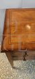 Antique briar desk with inlaid rosette on the top