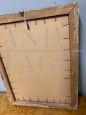 Modern art painting from the 50s signed Arp, tempera on canvas