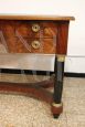 Elegant mahogany desk in the Empire style, early 1900s