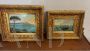 Pair of late 19th-century paintings depicting Neapolitan seascapes
