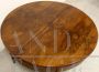 Antique extendable walnut table from the Louis Philippe period, Italy 19th century