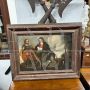 Flight into Egypt - Antique 17th century oil painting from the Italian school