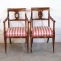 Pair of original armchairs from the late 18th - early 19th century        