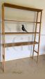 Vintage ladder bookcase, Italian craftsmanship