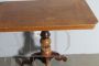 Antique Rolo inlaid side table, Emilia Romagna, 19th century