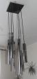 Cascade chandelier with chromed steel tubes, 1970s         
                            