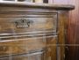 Small rustic sideboard in solid pine, late 19th century
