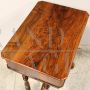 Louis Philippe walnut coffee table from the 19th century with drawer