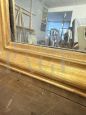 Antique gilded countertop mirror from the 19th century