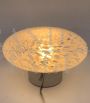 Table lamp, wall or ceiling light attr. Vistosi with white Murrine