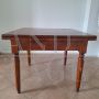 Antique Louis Philippe extendable table, Italy 19th century                            