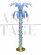 Palm tree floor lamp in Murano glass, 1970s